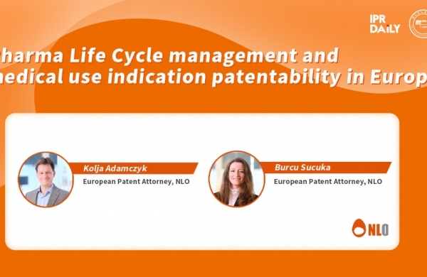 Webinar on Nov.14: Pharma Life Cycle Management and Medical Use Indication Patentability in Europe
